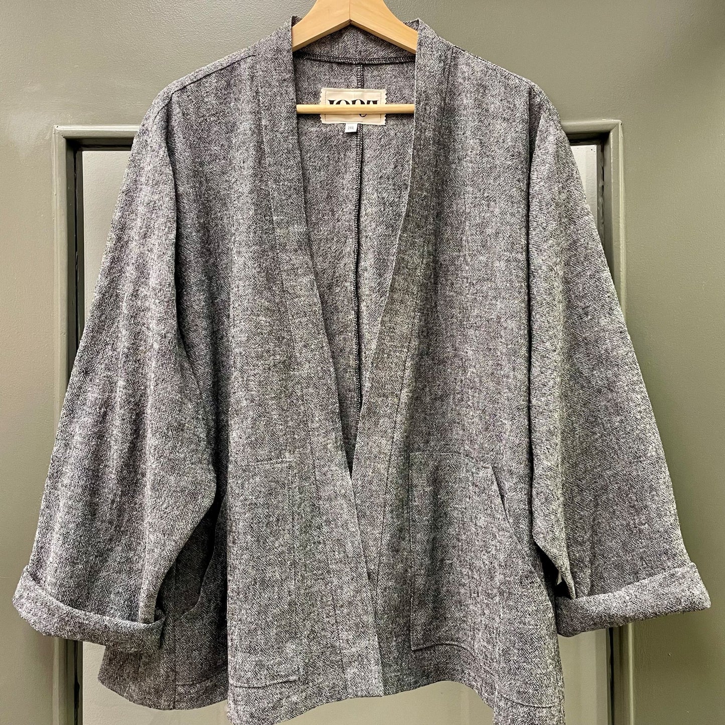 Cotton Denim-Weave Jacket - 2X