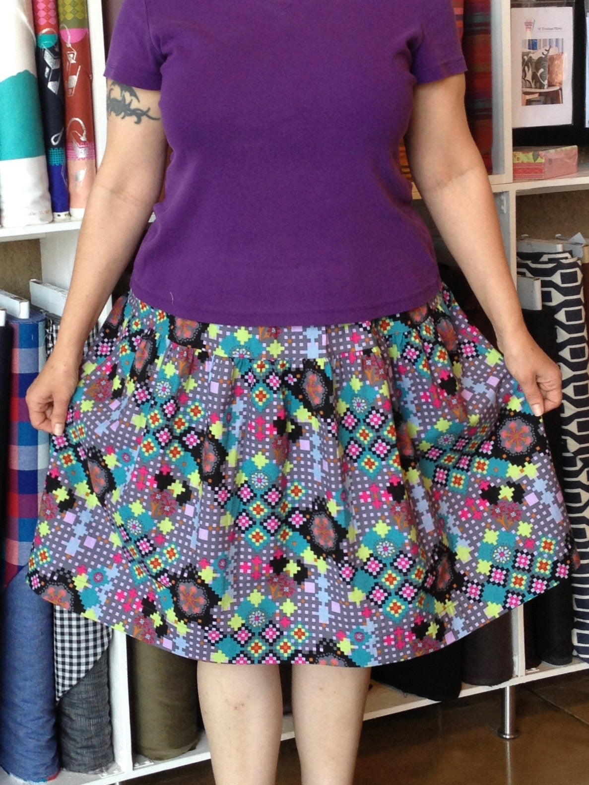 Easiest Skirt Pattern - Sew L.A. Shaerie Mead Patternmaker