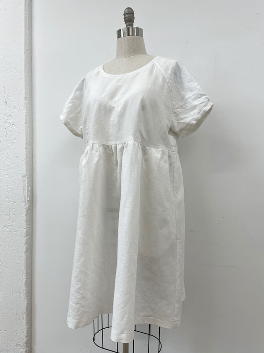Linen Raglan Dress - Preorder