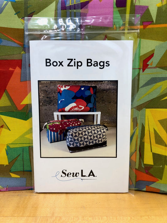 Sew L.A. Box Zip BagsShaerie Mead Patternmaker