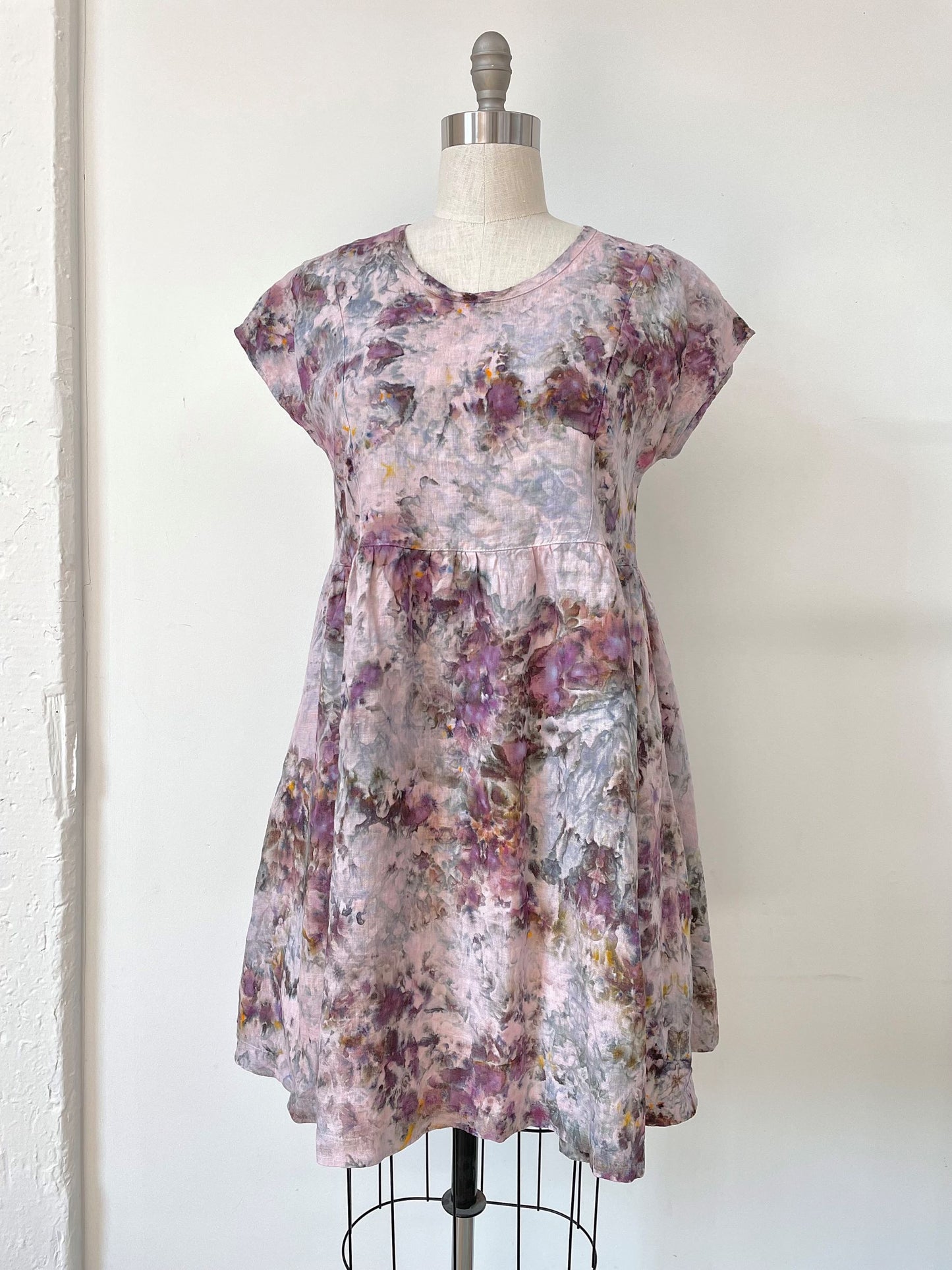 Linen Hazel Dress - Already Dyed, Ready to Ship
