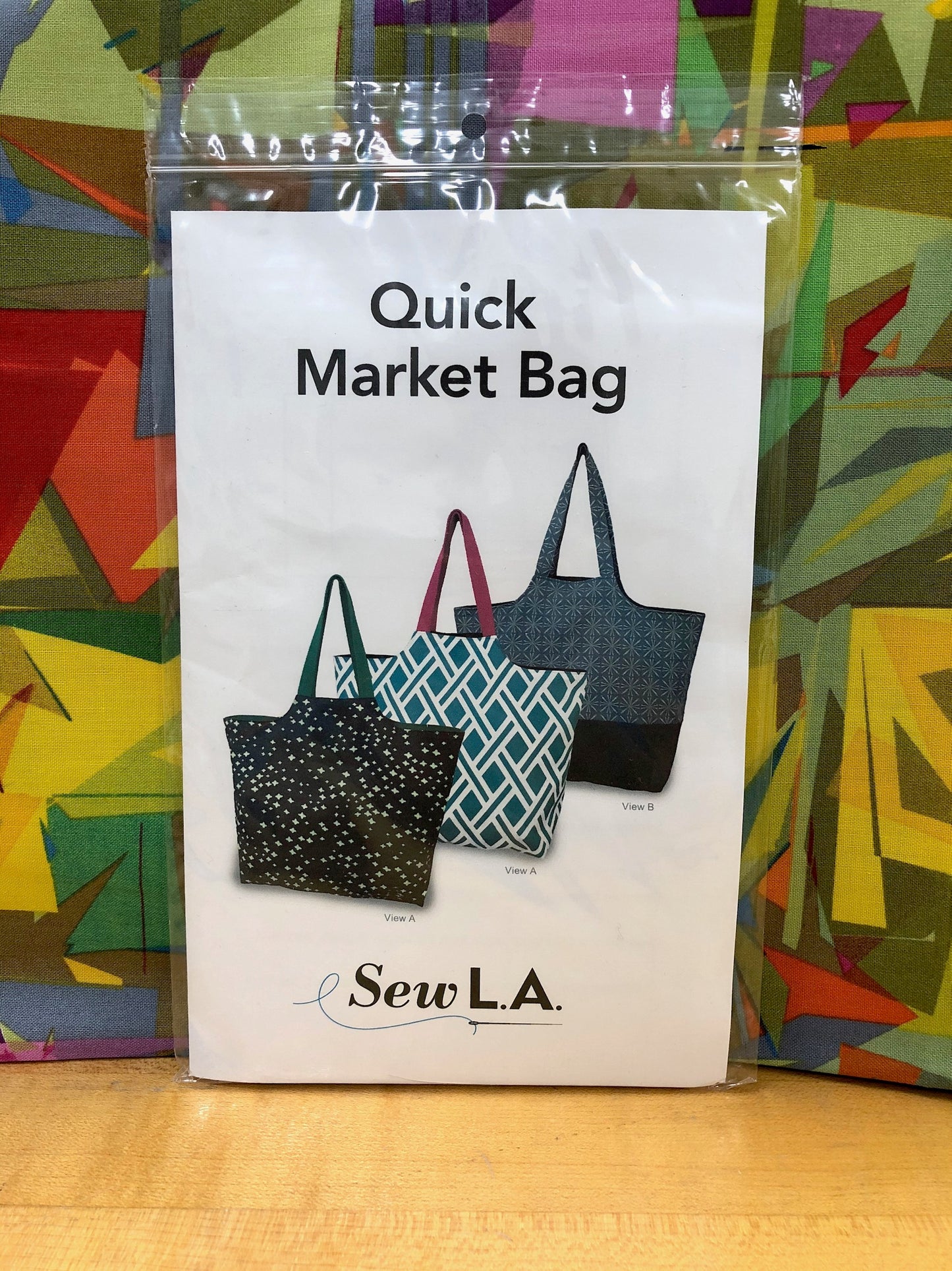 Sew L.A. Quick Market Bag Shaerie Mead Patternmaker