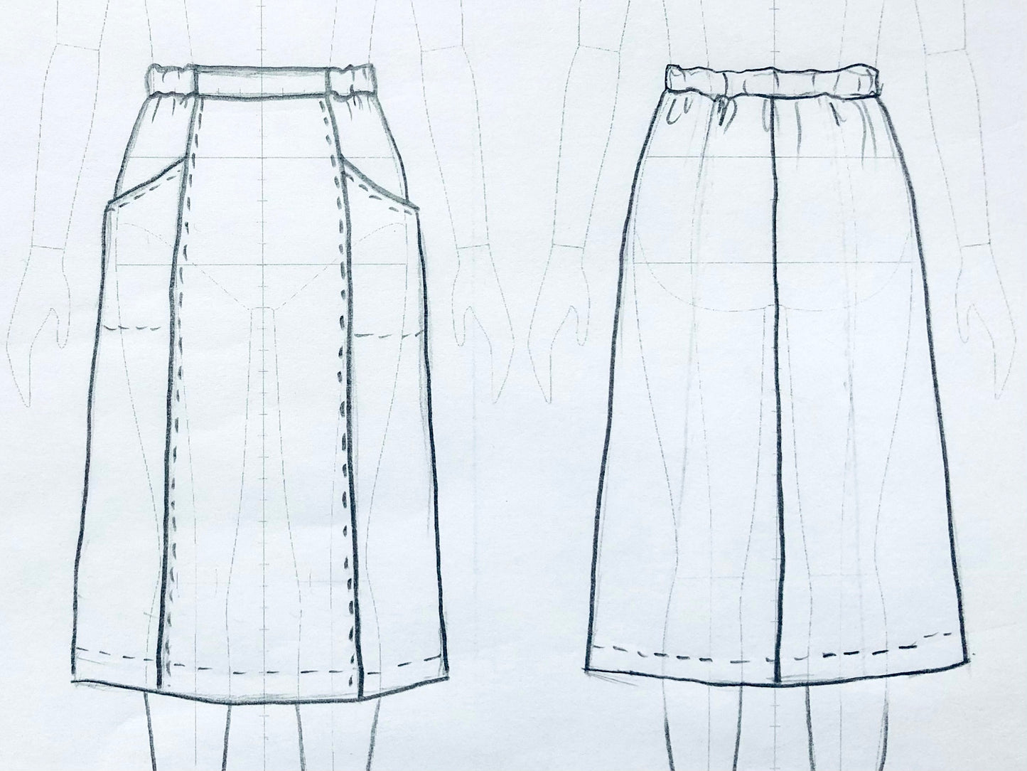 IONA Walking Skirt Shaerie Mead Patternmaking